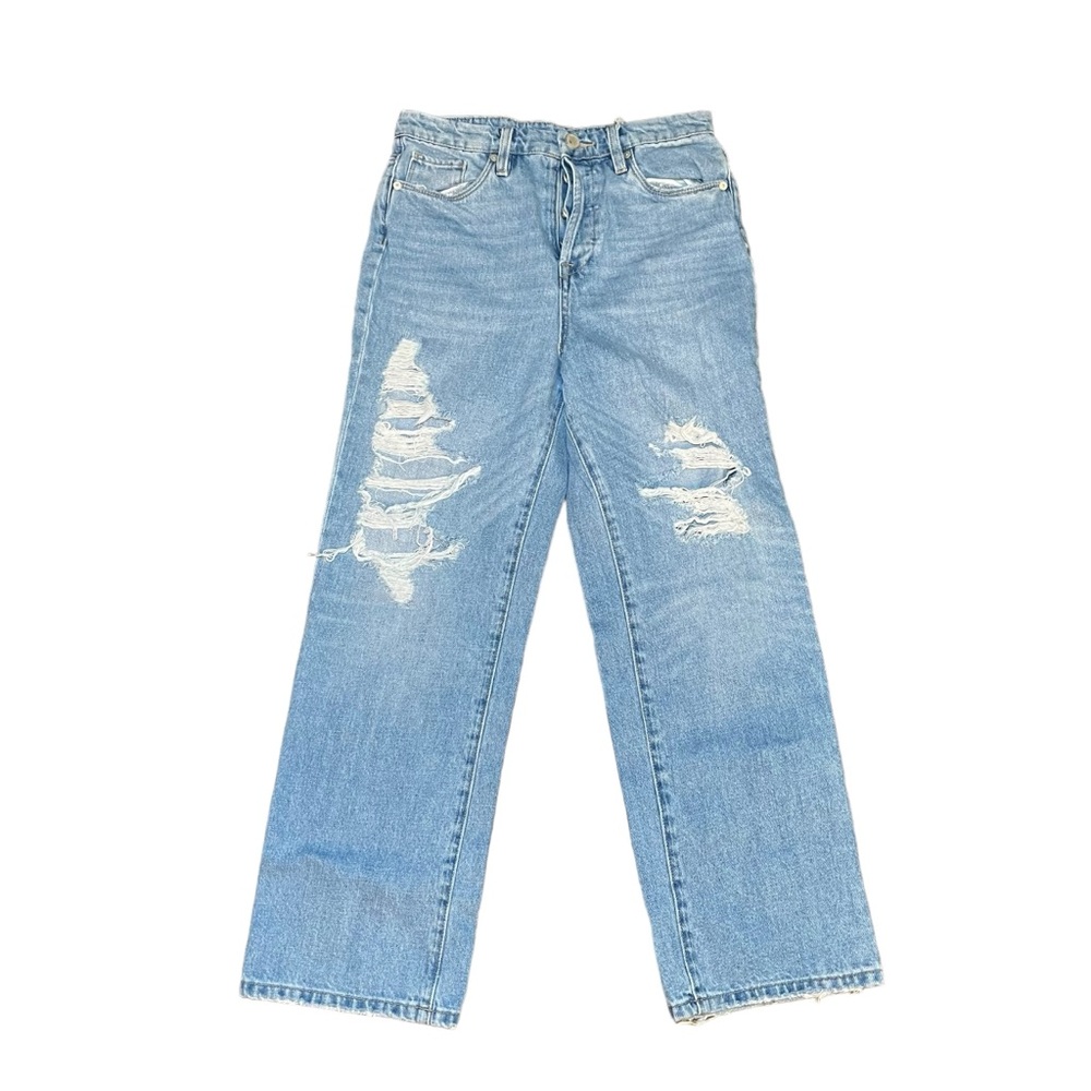 Blank NYC Women's Straight Leg Jeans - Light Blue